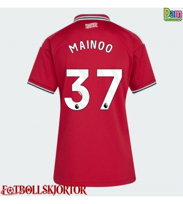 Manchester United Kobbie Mainoo #37 Hemmatröja Dam 2026-27 Kortärmad